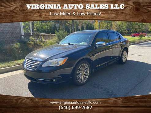 2012 CHRYSLER 200 LIMITED - FULLY LOADED LEATHER NAVIGATION -... for sale in Fredericksburg, District Of Columbia
