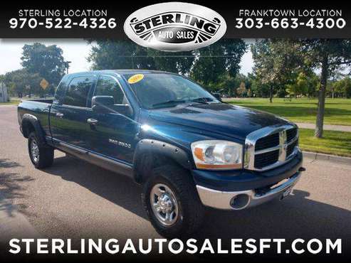 2006 Dodge Ram 3500 SLT Mega Cab 4WD - CALL/TEXT TODAY! for sale in Sterling, CO