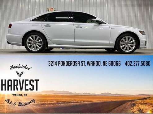 2016 Audi A6 - Small Town & Family Owned! Excellent Financing... for sale in Wahoo, NE