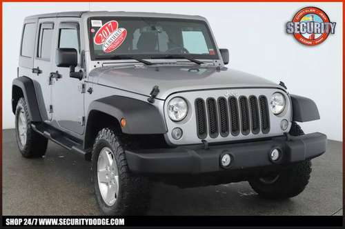 2017 Jeep Wrangler Unlimited Sport 4x4 - cars & trucks - by dealer -... for sale in Amityville, NY