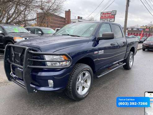 2014 RAM Ram Pickup 1500 Express 4x4 4dr Crew Cab 5 5 ft SB Pickup for sale in Manchester, MA