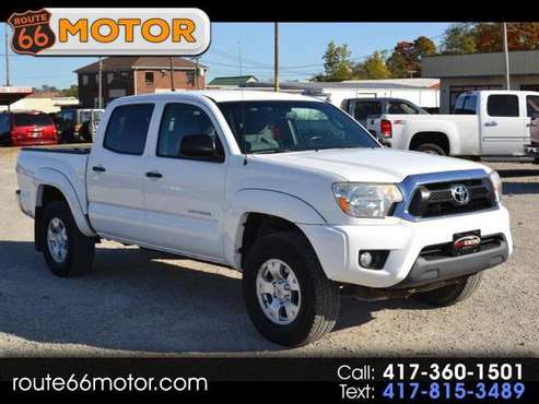 2012 Toyota Tacoma Double Cab V6 4WD - cars & trucks - by dealer -... for sale in Springfield, MO
