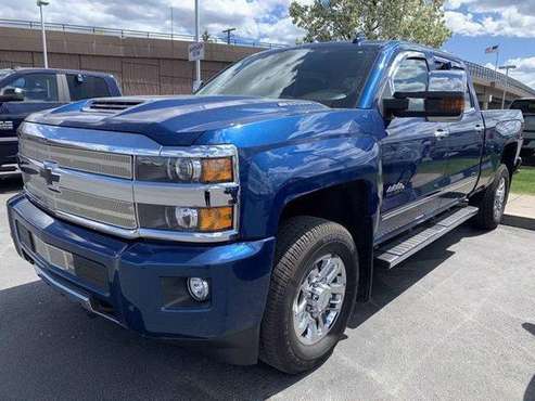 2019 Chevy Chevrolet Silverado 3500HD High Country pickup Deep Ocean for sale in Post Falls, WA