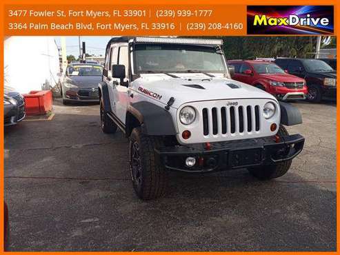 2013 Jeep Wrangler Unlimited Rubicon 10th Anniversary Sport Utility for sale in Fort Myers, FL