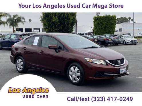 2014 Honda Civic LX Great Internet Deals On All Inventory - cars & for sale in Cerritos, CA
