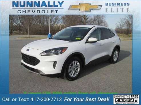 2020 Ford Escape SE suv Oxford White - - by dealer for sale in Bentonville, MO