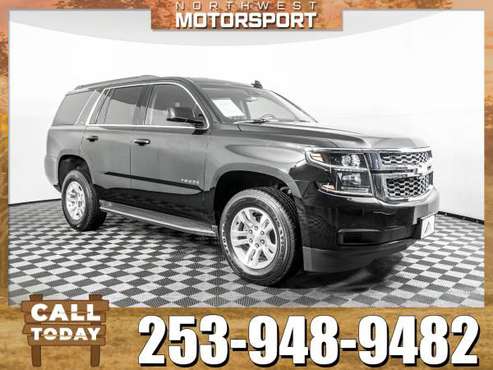 *CHEYV GMC GM* 2019 *Chevrolet Tahoe* LT 4x4 for sale in PUYALLUP, WA