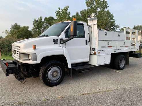 2007 Chevrolet KODIAK C4500 Diesel Dually utility bed with crane... for sale in Akron, PA