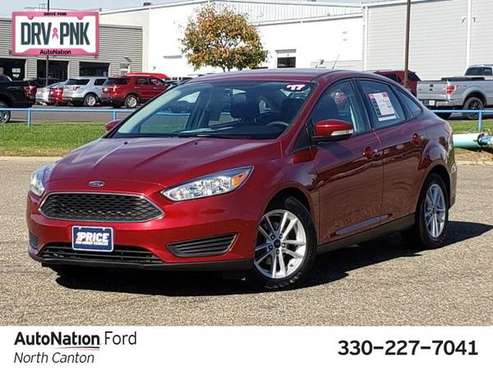 2017 Ford Focus SE SKU:HL298605 Sedan for sale in North Canton, OH
