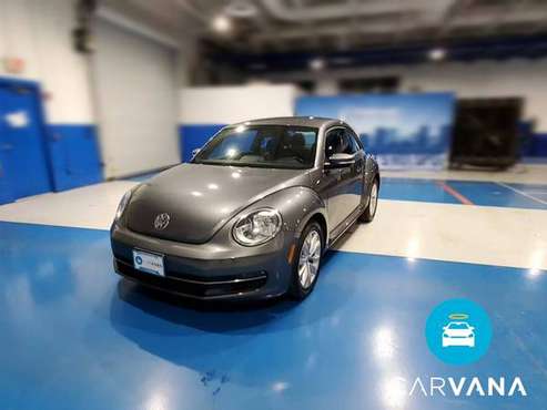 2014 VW Volkswagen Beetle TDI Hatchback 2D hatchback Gray - FINANCE... for sale in El Cajon, CA