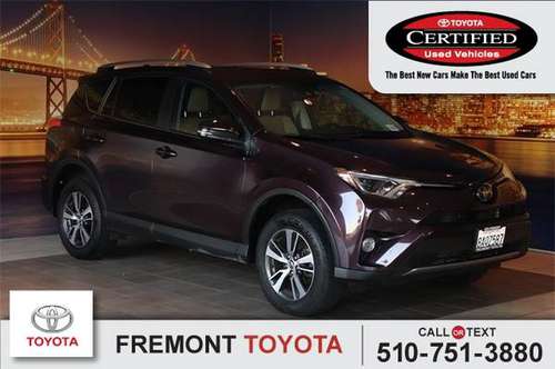 *2018* *Toyota* *RAV4* *XLE* - cars & trucks - by dealer - vehicle... for sale in Fremont, CA