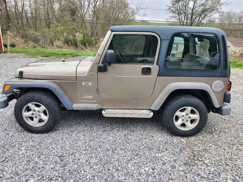 2005 JEEP WRANGLER - - by dealer - vehicle automotive for sale in Lisbon, OH