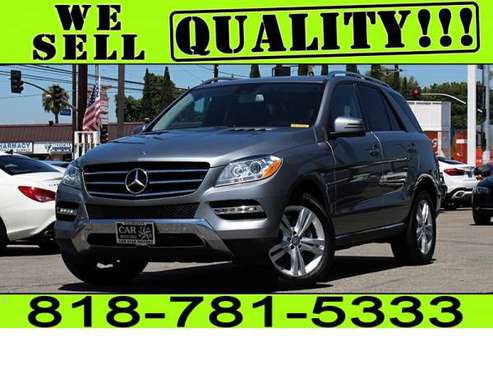 2015 Mercedes-Benz ML350 **0 - 500 DOWN, *BAD CREDIT NO LICENSE for sale in North Hollywood, CA