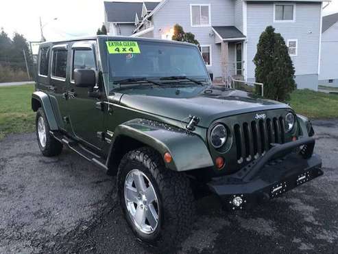 2008 Jeep Wrangler Unlimited Sahara 4x4 Hardtop - cars & trucks - by... for sale in Spencerport, NY
