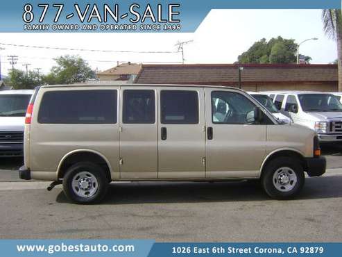 2012 Chevy Express G2500 12-Passenger Cargo Van 1 Owner RV Camper... for sale in Corona, CA