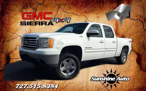 =🌞==SUNSHINE AUTO==🌴= '13 GMC SIERRA 1500 4x4 - cars & trucks - by... for sale in Pinellas Park, FL