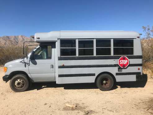 Ford E350 Short Bus - cars & trucks - by owner - vehicle automotive... for sale in YUCCA VALLEY, CA