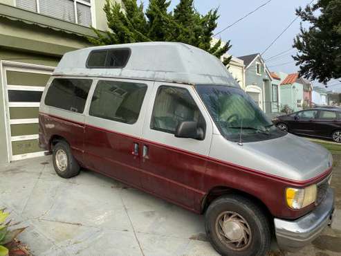 1995 Ford Econoline E-150 with Fiberglass Top - Budget Camper Van for sale in Lafayette, CA