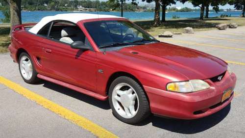 1994 Mustang 5 0 GT Convertible only 54k rust free miles - cars & for sale in Buffalo, PA