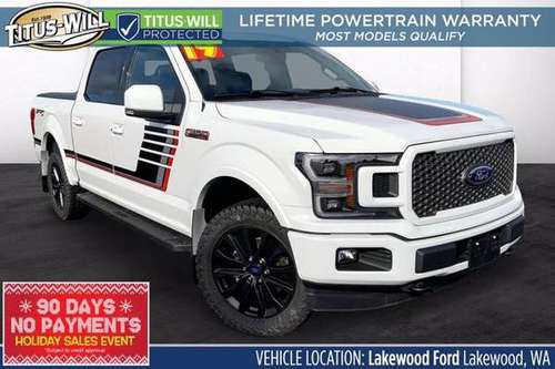 2019 Ford F-150 4x4 4WD F150 Truck LARIAT Crew Cab - cars & trucks -... for sale in Lakewood, WA