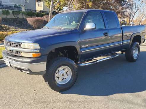2001 Chevy Silverado Extra Cab Z71 4x4 lifted 164k miles - cars &... for sale in Lafayette, CA