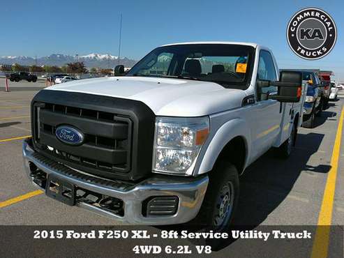 2015 Ford F250 XL - Service Utility Truck - 4WD 6 2L V8 (D46207) for sale in Dassel, MN
