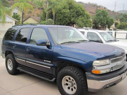 2001 Chevy Tahoe LT 4X4 for sale in El Cajon, CA
