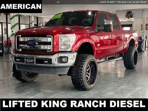 2015 Ford F-250 4x4 F250 Super Duty King Ranch LIFTED DIESEL TRUCK... for sale in Gladstone, OR
