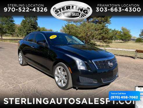 2014 Cadillac ATS 4dr Sdn 2.0L Standard AWD - CALL/TEXT TODAY! -... for sale in Sterling, CO