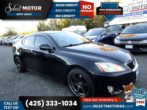 2008 Lexus IS 250 Base AWDSedan FOR ONLY $231/mo! - cars & trucks -... for sale in Lynnwood, WA