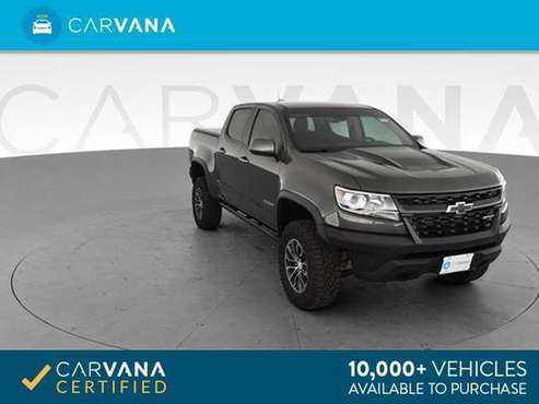 2018 Chevy Chevrolet Colorado Crew Cab ZR2 Pickup 4D 5 ft pickup Green for sale in Baltimore, MD