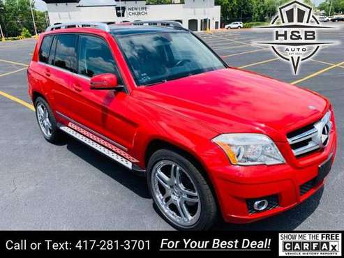 2010 Mercedes-Benz GLK GLK 350 4MATIC AWD 4dr SUV suv Red for sale in Fayetteville, AR