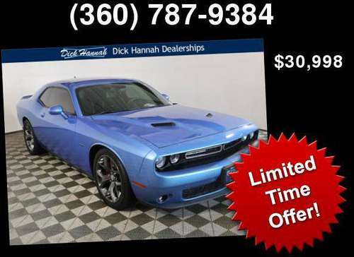 2015 Dodge Challenger R/T - - by dealer - vehicle for sale in Vancouver, OR
