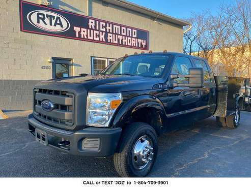 2012 FORD F-350 SD Pickup XL CREW CAB LONG BED DRW 4WD (Tuxedo for sale in Richmond , VA
