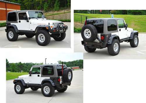 Many extras 03 Jeep Wrangler Rubicon / 48k original miles - cars &... for sale in Chicago, IL