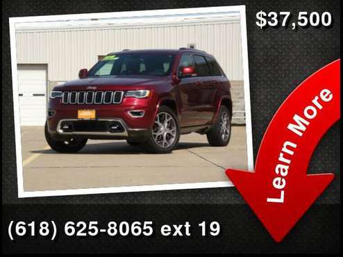 2018 Jeep Grand Cherokee Sterling Edition - - by for sale in Glen Carbon, MO