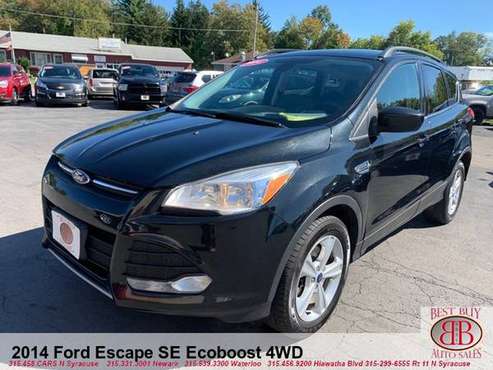 2014 FORD ESCAPE SE ECOBOOST 4WD! TOUCH SCREEN! MICROSOFT SYNC! APPLY! for sale in Syracuse, NY