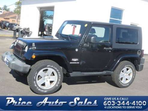 2010 Jeep Wrangler Sahara 4x4 2dr SUV Fully Serviced!! - cars &... for sale in Concord, NH