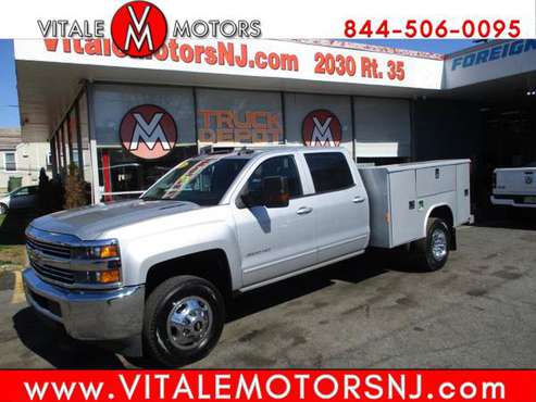 2015 Chevrolet Silverado 3500HD CREW CAB, 4X4, DIESEL, LT, UTILITY for sale in south amboy, District Of Columbia