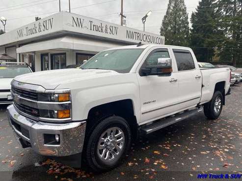 2016 Chevrolet Silverado 3500 LTZ - 4X4 - 4Dr Crew Cab - Local - Cle... for sale in Milwaukee, OR