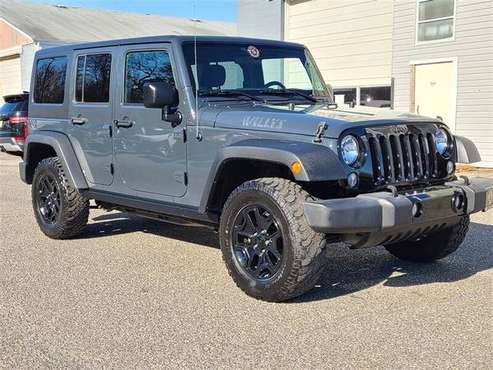 2016 JEEP WRANGLER UNLIMITED WILLYS WHEELER - cars & trucks - by... for sale in Lakewood, NJ