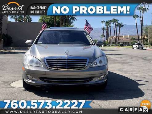 2007 Mercedes-Benz S550 5.5L V8 Luxury for sale. TEST-DRIVE TODAY for sale in Palm Desert , CA