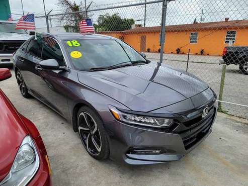ONLY ( 4, 995 DOWN) 2018 HONDA ACCORD SPORT - - by for sale in Hollywood, FL