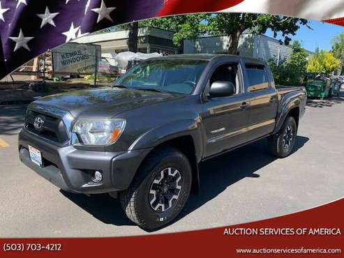 2014 Toyota Tacoma V6 4x4 (4WD) Double Cab 4 0L V6 5A - cars & for sale in Milwaukie, OR