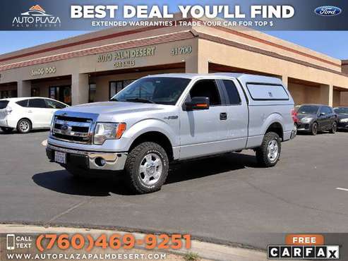 2014 Ford F150 F 150 F-150 Super Cab 4x4 with Camper, 1 Owner - cars for sale in Palm Desert , CA