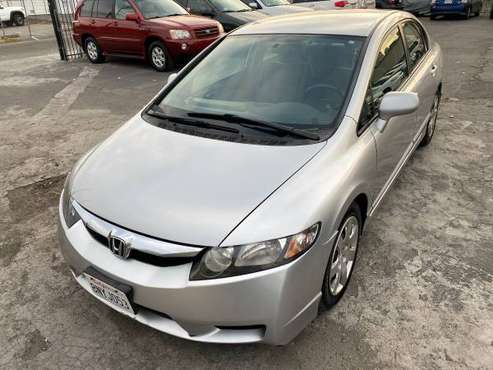 2009 HONDA CIVIC LX CLEAN TITLE 3MONTH WARRANTY - cars & trucks - by... for sale in Sacramento , CA