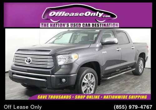 2017 Toyota Tundra V8 CrewMax Platinum 4X4 for sale in West Palm Beach, FL