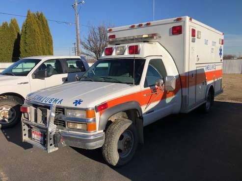 1999 Chev. 3500 Diesel Ambulance Online Auction Closes 12-17-20 -... for sale in Kuna, ID
