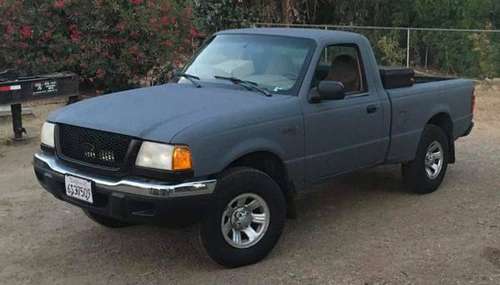 2001 Ford Ranger - cars & trucks - by owner - vehicle automotive sale for sale in Ramona, CA