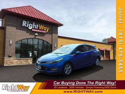 2017 Chevrolet Chevy Cruze LT - cars & trucks - by dealer - vehicle... for sale in Joliet, IL